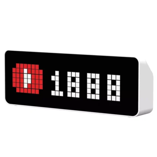 Ulanzi TC001 Smart Pixel Clock นาฬิกาตั้งโต๊ะ เชื่อมต่อกับสมาร์ทโฟนได้