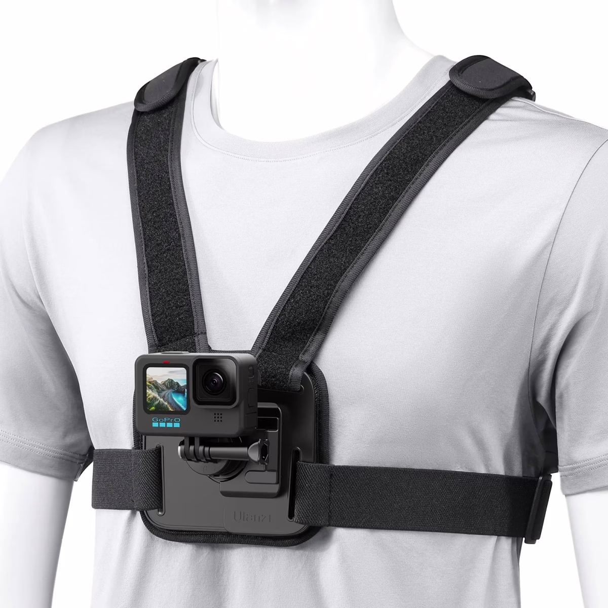 Ulanzi CM028 Go-Quick II ชุดยึดกล้องแม่เหล็กสำหรับติดหน้าอก สำหรับติดกล้อง Gopro, สมาร์ทโฟน เพื่อถ่ายภาพแบบ POV