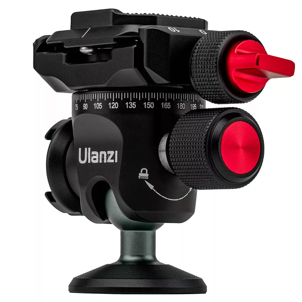 Ulanzi U120 หัวบอล สำหรับต่อกับขาตั้งกล้อง หมุนปรับแนวตั้ง-แนวนอนได้ รองรับระบบ Arca Swiss
