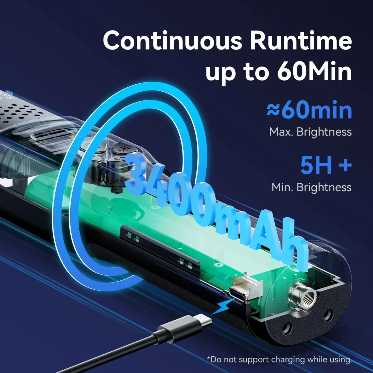 Ulanzi ไฟ LED RGB VL360 Light Stick 38W ไฟถ่ายวิดีโอ