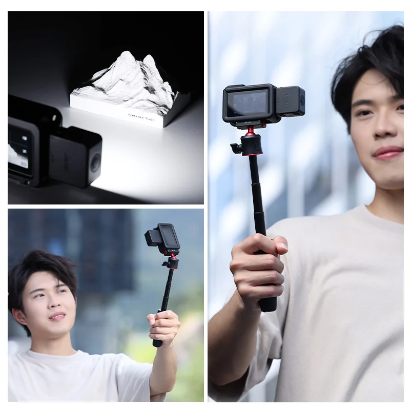 Ulanzi LM18 Mini LED Video Light for DJI Osmo Action 4, 3 & DJI Osmo Pocket 3 2