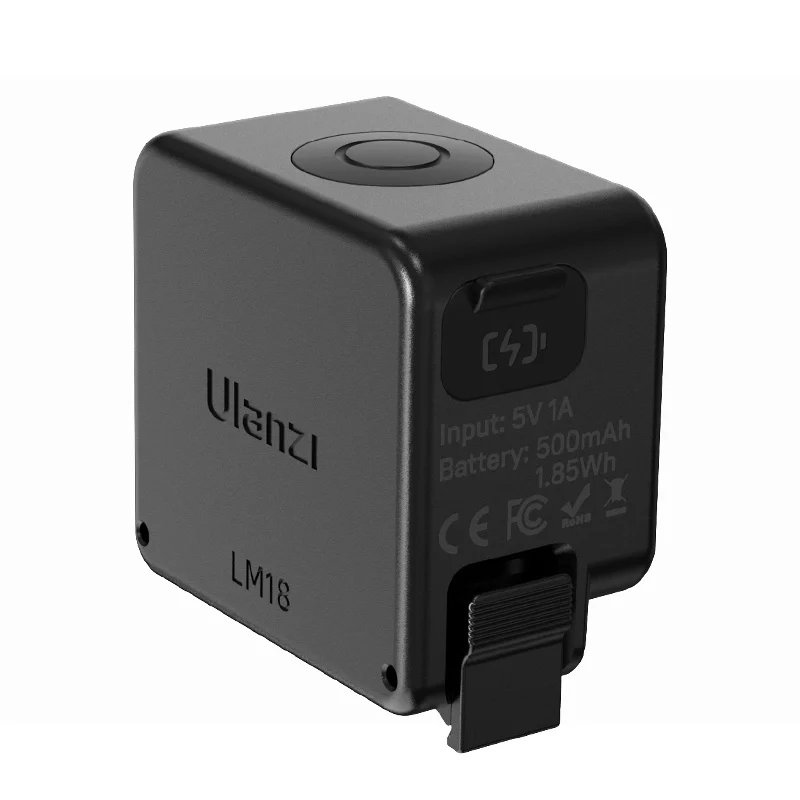 Ulanzi LM18 Mini LED Video Light for DJI Osmo Action 4, 3 & DJI Osmo Pocket 3 8
