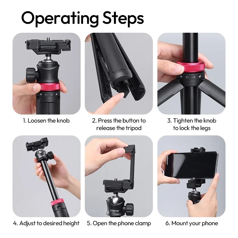 Ulanzi MT 44 Selfie Stick Tripod 16