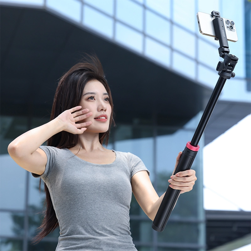Ulanzi MT78 V2 Upgraded Monopod Selfie Stick Tripod_12_ Ulanzi ขาตั้งมือถือ MT78 V2 Monopod For Smartphone ไม้เซลฟี่ ขาตั้งกล้อง ขนาดพกพา