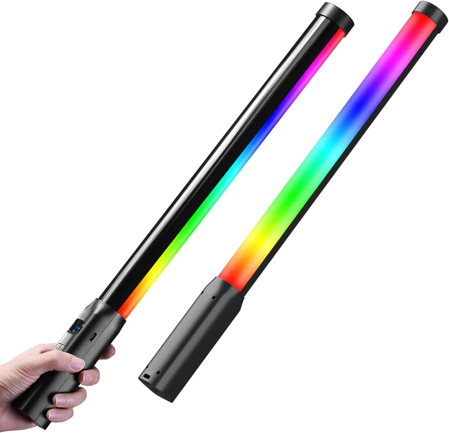 Ulanzi ไฟแท่ง RGB VL119 ไฟถ่ายภาพพกพา 500mm ไฟถ่ายวีดีโอ