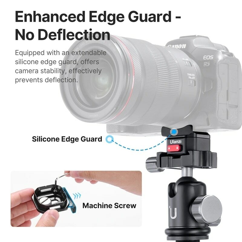 Ulanzi CA28 Claw Quick Release Plate เพลทปลดเร็ว สำหรับต่อกับขาตั้งกล้อง อุปกรณ์ต่างๆ รองรับระบบ Claw Series