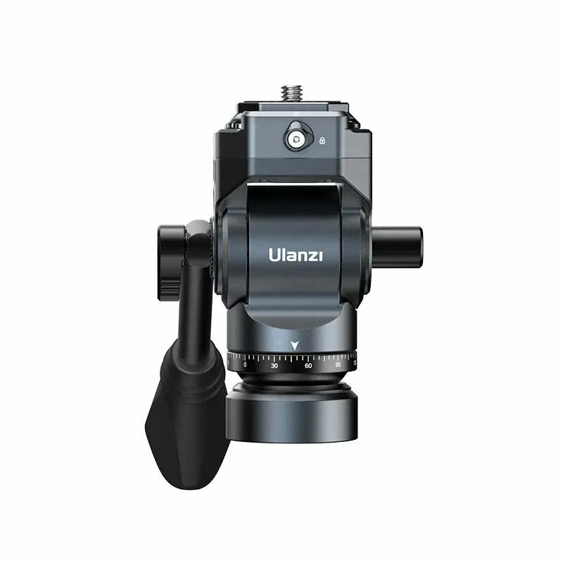 Ulanzi EH12 F38 Quick Release Fluid Video Head หัวบอลต่อขาตั้งกล้อง แบบระบบ F38 มีด้ามแพน สำหรับถ่ายวีดีโอ ภาพนิ่ง