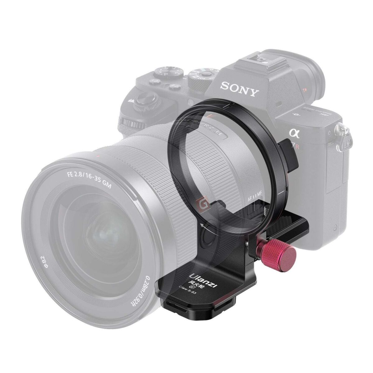 Ulanzi S-63 Claw Quick Release Rotatable Horizontal-To-Vertical Mount Plate Kit