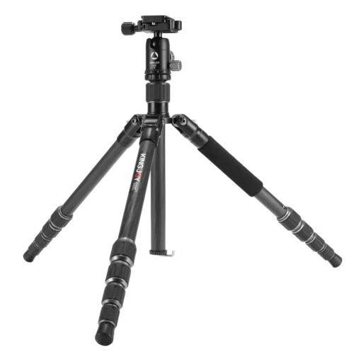 Kingjoy G22C G00 Carbon Fiber Light tripod Kit