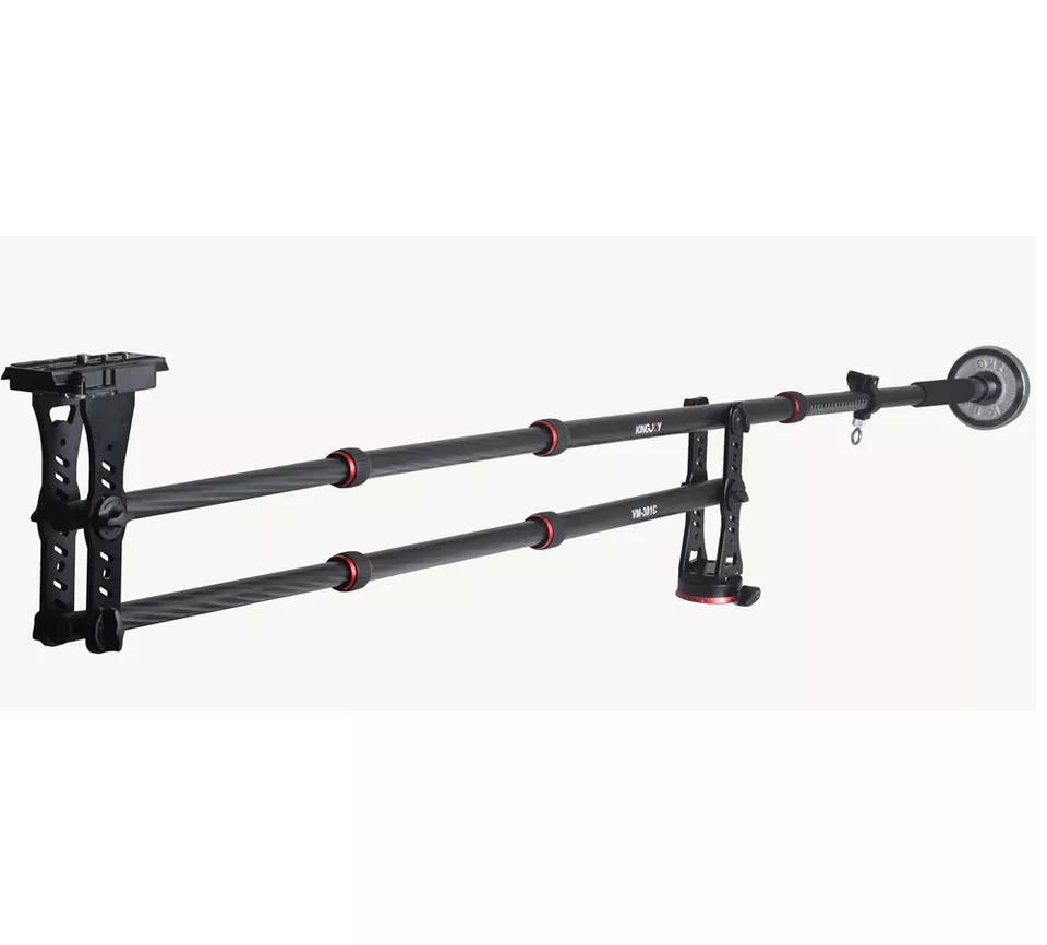 Kingjoy VM 301C Carbon Fiber Jib Crane with Locking Panning Head