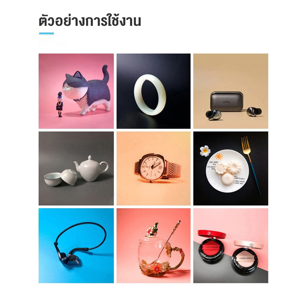ฉาก PVC สำหรับถ่ายภาพ ขนาด 120X200 cm. กันน้ำ ไม่ขาดง่าย แถมฟรี กระบอก ...