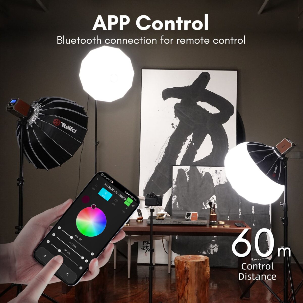 LED TOLIFO PL100RGB