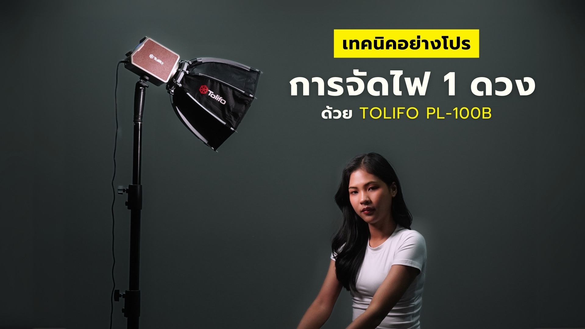Tolifo Pl 100b Led Lighting Setup Guide Zeta Shop