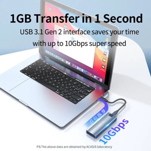 Acasis ssd case type c 3 1 10gbps pcie gen2 ssd enclosure sata ngff enclosure m.jpg00 (2)