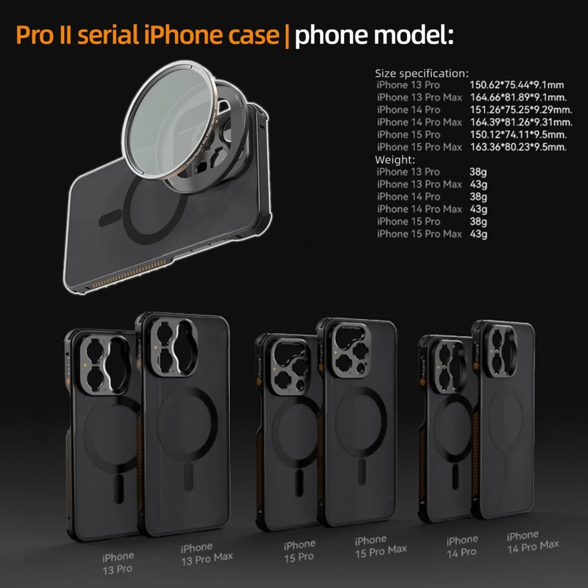 Fotorgear Anamorphic Lens เลนส์มือถือ เลนส์อนามอร์ฟิค Tmount ติดโทรศัพท์ ถ่ายหนัง กำลังขยาย 1.55x