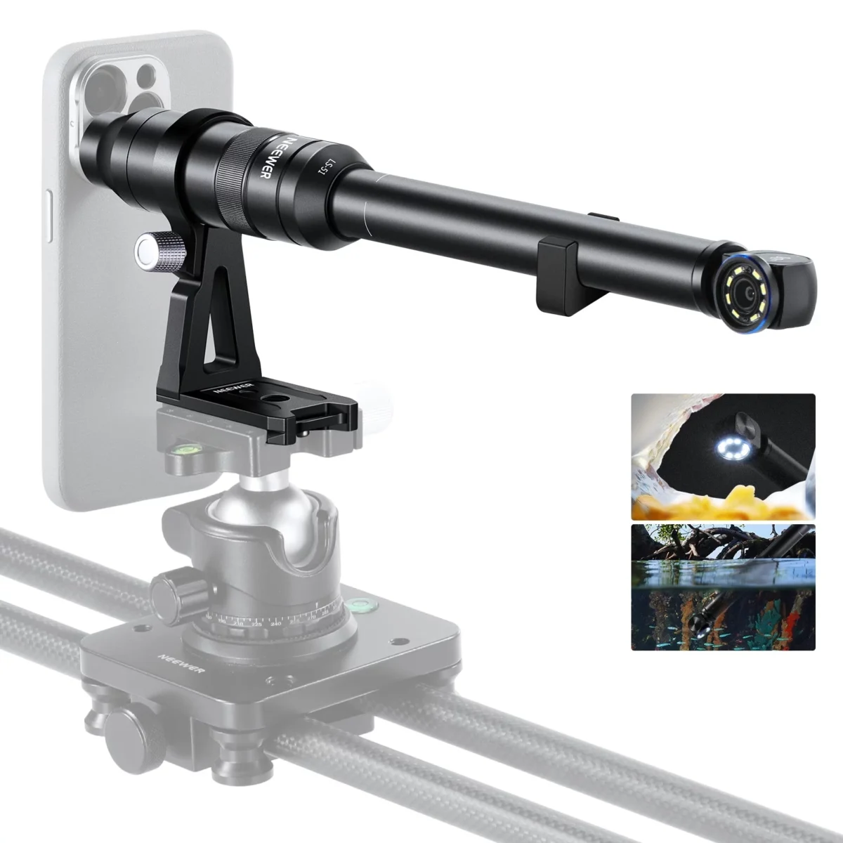 NEEWER LS 51 18mm 2x Macro Probe Lens with 17mm Thread