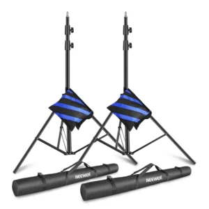 NEEWER ST-300SB Light Stand Kit ขาตั้งไฟ สแตนเลสสตีล สูง 300cm ไฟสตูดิโอ ถ่ายภาพ ไฟไลฟ์สด
