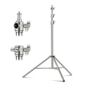 NEEWER ST-220SS/ST-280SS Light Stand Stainless Steel ขาตั้งไฟ สแตนเลส สูง 220/280cm ไฟสตูดิโอ