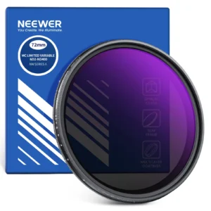 NEEWER ND2-400 VND Filter ฟิลเตอร์กล้อง DSLR/Mirrorless ฟิลเตอร์ลดแสง ปรับระดับได้ 1-9 สต็อป