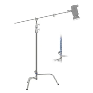 NEEWER SC320Q Light Stand Professional C-Stand ขาตั้งไฟ ติดตั้งเร็ว สแตนเลส สูง 320cm ไฟสตูดิโอ ถ่ายภาพ ไฟไลฟ์สด