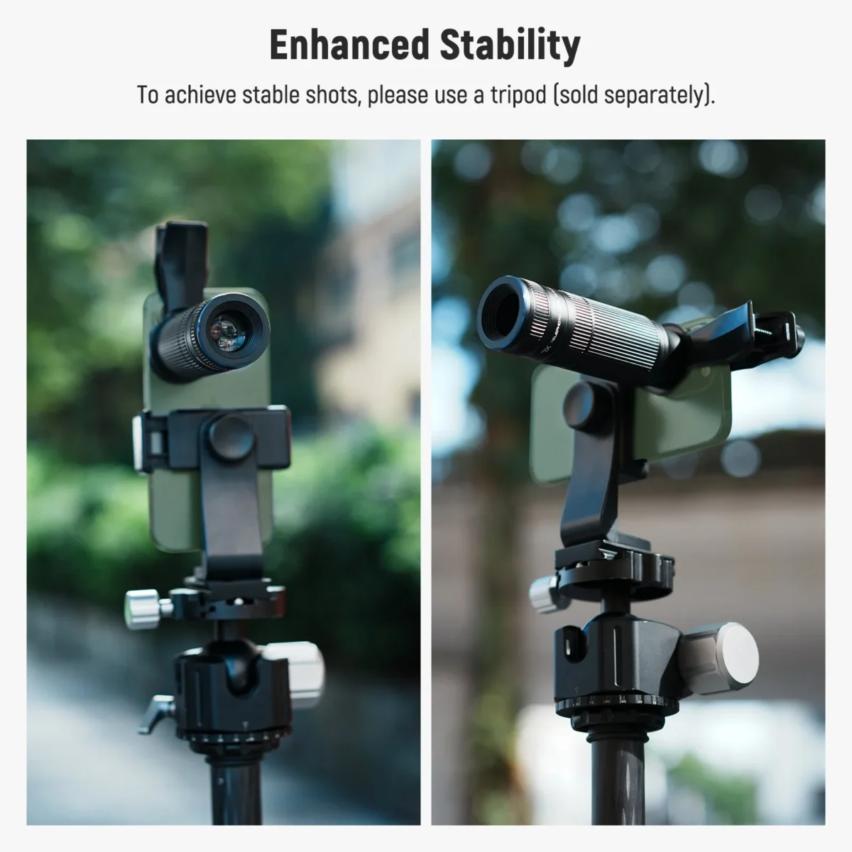 7 NEEWER LS 36 PRO 7X Telephoto Lens with Phone Clip เลนส์เทเลโฟโต้ซูม 7 เท่าสำหรับมือถือ พร้อมคลิปเลนส์ 17mm