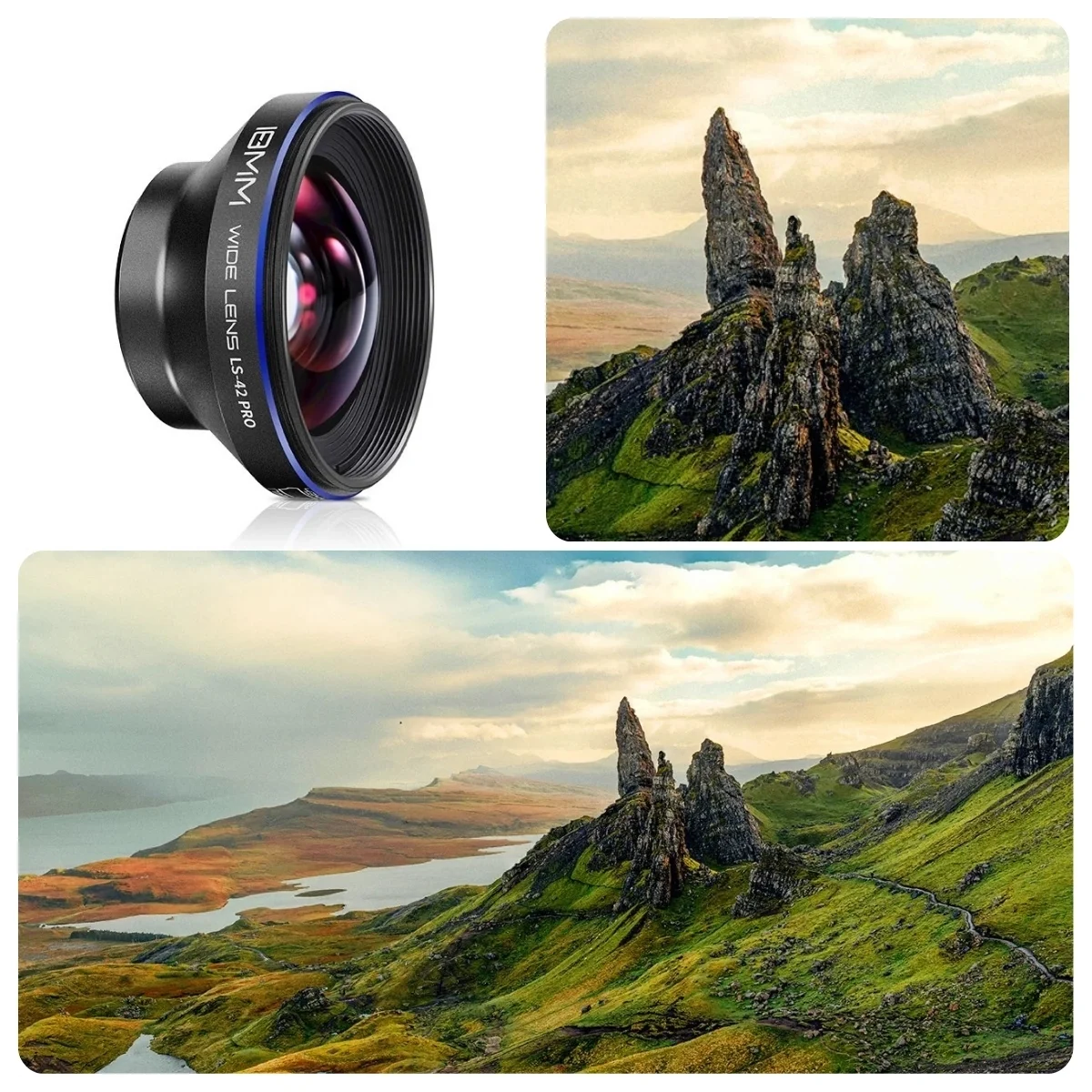 Neewer LS42 Pro 18mm HD 100° Wide Angle Lens with 17mm Thread (10104553) (15)
