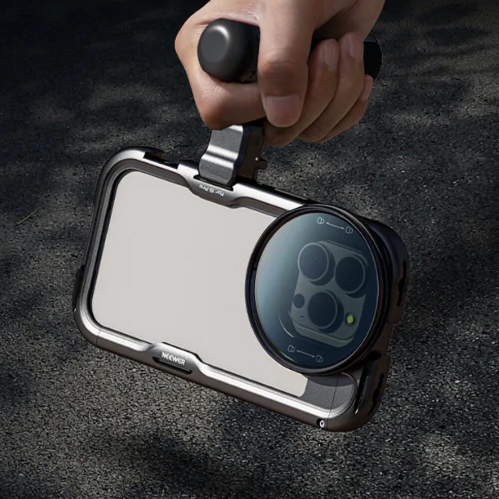 Neewer PA044+PA045 Cage Rig For iPhone 15 Pro Max