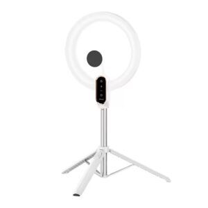 Ulanzi LT030 10-inch Ring Light with Telescopic Tripod ไฟวงแหวน 10 นิ้ว   ไฟไลฟ์สด ไฟถ่ายวีดีโอ