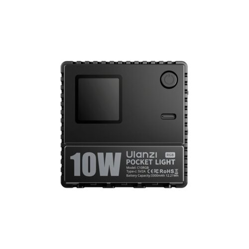 Ulanzi C10RGB Pocket Power 10W RGB Video Light ไฟ LED RGB หนีบมือถือ ไฟเซลฟี่ ขนาดกะทัดรัด 10W_1 Ulanzi C10RGB Pocket Power 10W RGB Video Light ไฟ LED RGB หนีบมือถือ ไฟเซลฟี่ ขนาดกะทัดรัด 10W