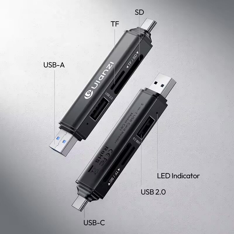 Ulanzi CR1 3 in 1 USB Card Reader ตัวอ่านการ์ด