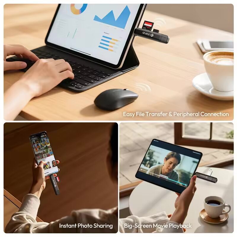 Ulanzi CR1 3 in 1 USB Card Reader ตัวอ่านการ์ด