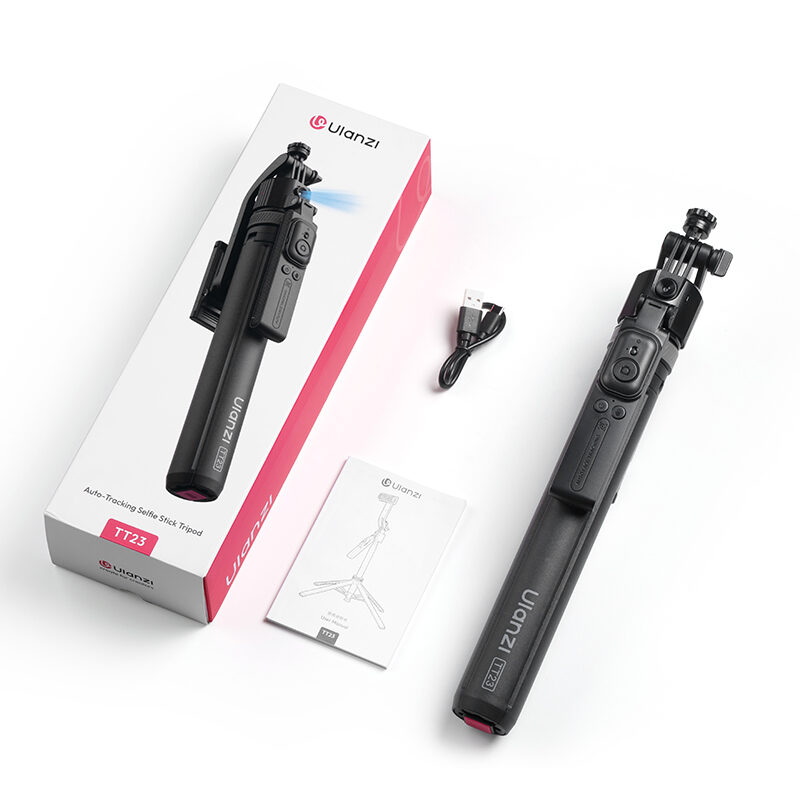 Ulanzi TT23 Auto Tracking Selfie Stick Tripod ไม้เซลฟี่ ขาตั้งกล้อง ขาตั้งมือถืออัจฉริยะ พร้อมระบบติดตาม AI อัตโนมัติ