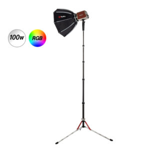 ชุดเซ็ตไฟสตูดิโอสำหรับสายคอนเทนต์มือโปร Tolifo Palm Light Set PL100RGB / PL100B พร้อมอุปกรณ์เสริมครบชุด ไฟไลฟ์สด ไฟถ่ายวีดีโอ ไฟถ่ายรูป
