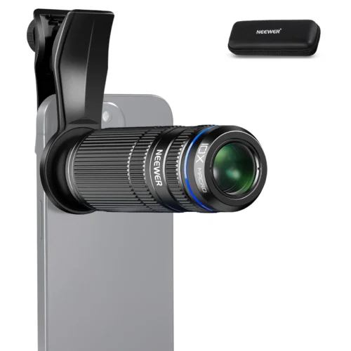 1 NEEWER LS 36 Ultra 7X Telephoto Lens with 10X Macro เลนส์เทเลโฟโต้ 7X และมาโคร 10X สำหรับสมาร์ทโฟน