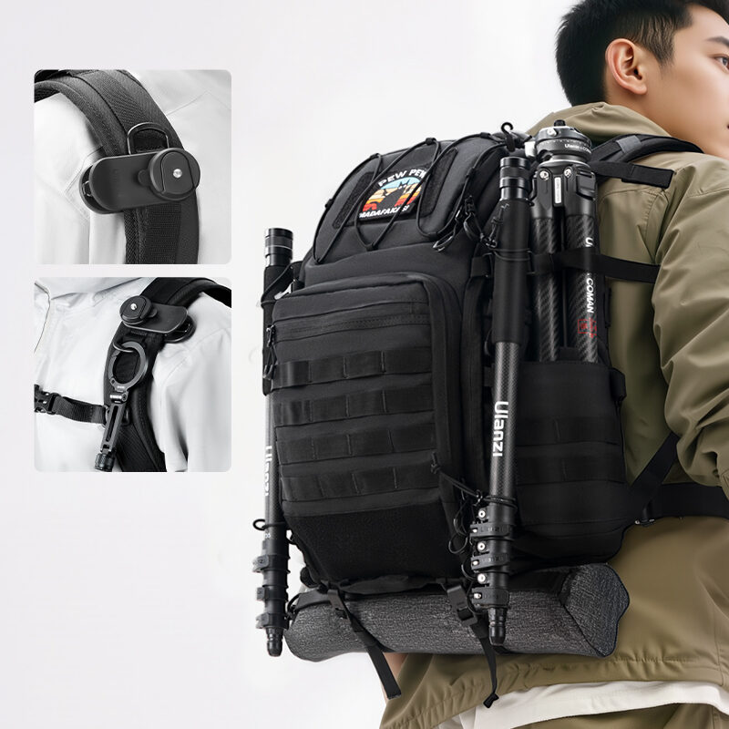 Ulanzi BC007 Tactical Camera Backpack 28L กระเป๋าเป้ กระเป๋ากล้อง แทคติคอล ความจุ 28 ลิตร สำหรับช่างภาพมืออาชีพ