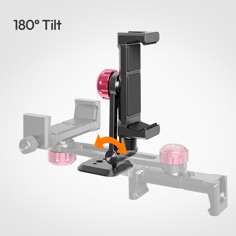 Ulanzi MA51 QuickClip Phone Clamp ที่หนีบโทรศัพท์ หัวจับมือถือ หัวจับ iPhone 17 16 15 แบบปรับได้ พร้อมระบบล็อกเร็ว