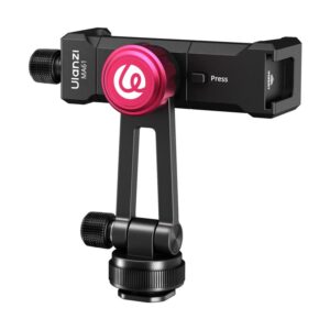 Ulanzi MA61 QuickClip Phone Clamp with Cold Shoe Mount  ที่จับมือถือ  ขาตั้งมือถือ ระดับมืออาชีพ พร้อมระบบ Quick-Adjust และ Cold Shoe Mount
