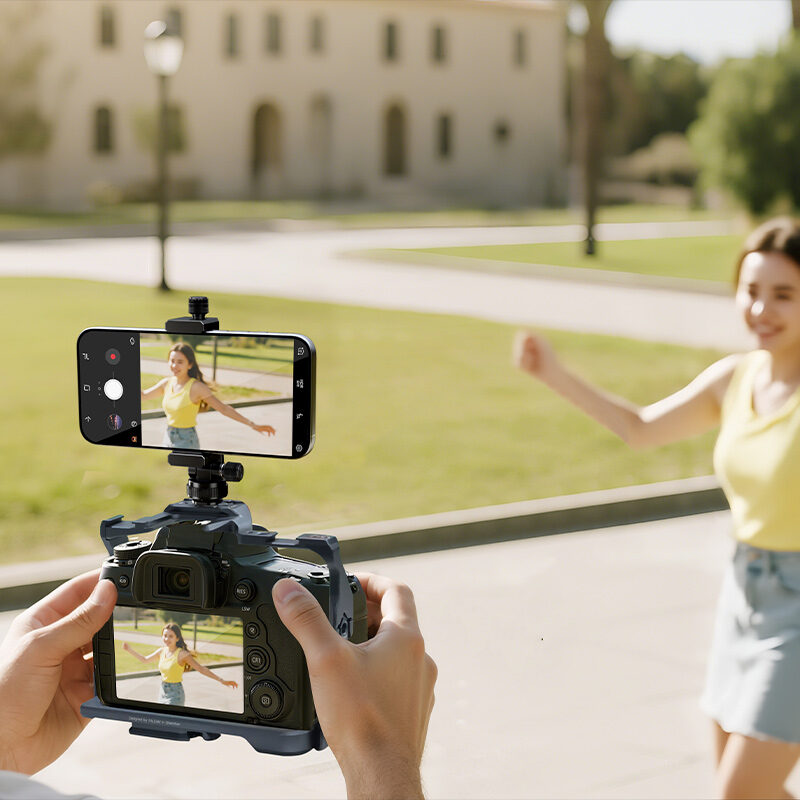 Ulanzi MA61 QuickClip Phone Clamp with Cold Shoe Mount หัวจับมือถือ ระดับมืออาชีพ พร้อมระบบ Quick Adjust และ Cold Shoe Mount