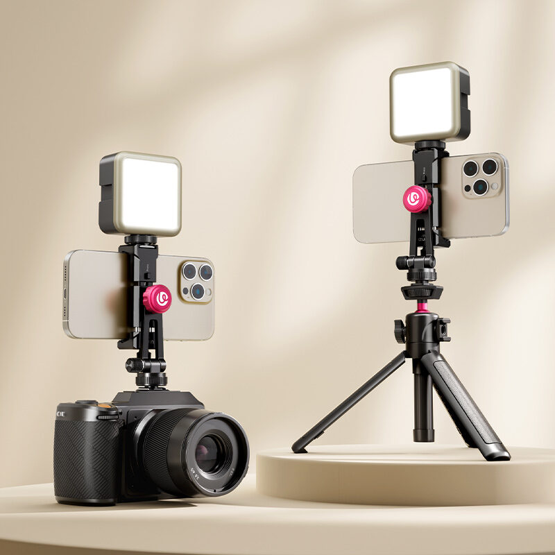 Ulanzi MA61 QuickClip Phone Clamp with Cold Shoe Mount หัวจับมือถือ ระดับมืออาชีพ พร้อมระบบ Quick Adjust และ Cold Shoe Mount
