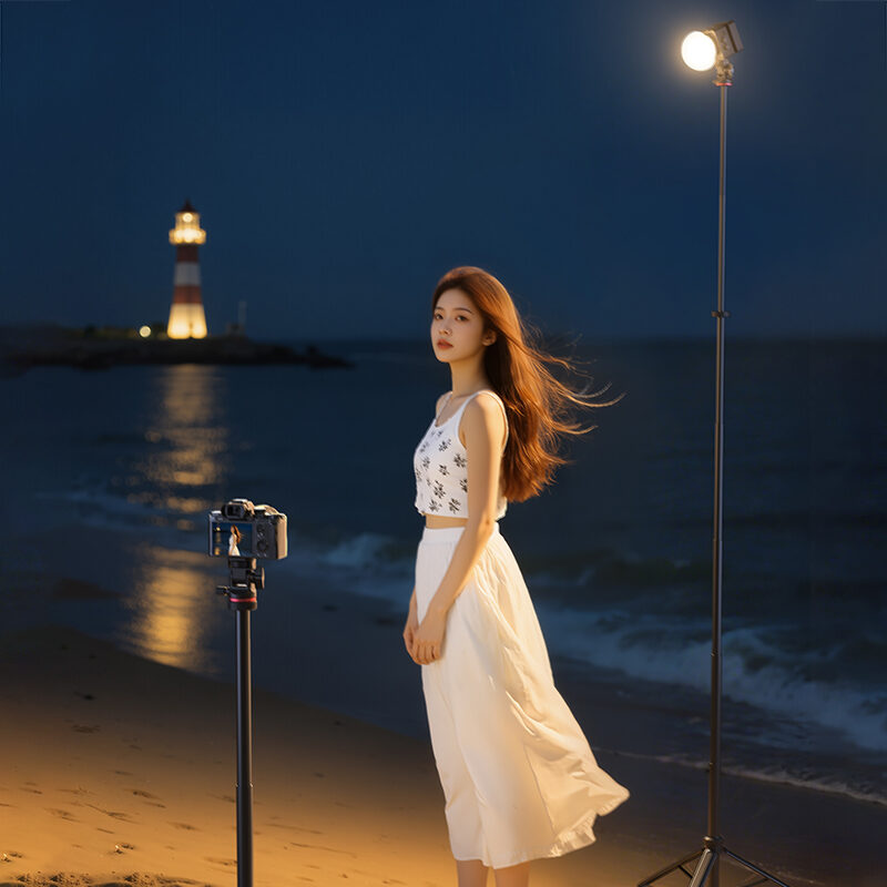 Ulanzi MT 80 Auto Open Tripod ขาตั้งกล้อง กางอัตโนมัติ ขาตั้งมือถือ ไม้เซลฟี่ ขาตั้ง 2 เมตร