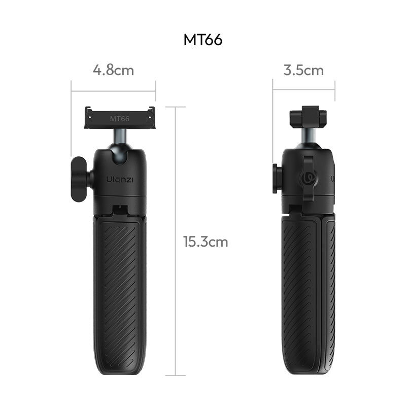 Ulanzi MT66 ClipMate Tripod with Action Connector ขาตั้งกล้อง อเนกประสงค์ 3in1 พร้อม DJI Action 5 Pro Mount และ Velcro Strap