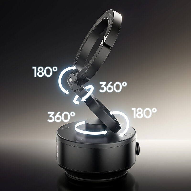 Ulanzi SK-22 Clip-On Electric Suction Cup MagMount ที่วางโทรศัพท์ แม่เหล็กดูดไฟฟ้า ขาตั้ง Magsafe พร้อม MagLock Hook_10 Ulanzi SK 22 Clip On Electric Suction Cup MagMount ที่วางโทรศัพท์ แม่เหล็กดูดไฟฟ้า ขาตั้ง Magsafe พร้อม MagLock Hook