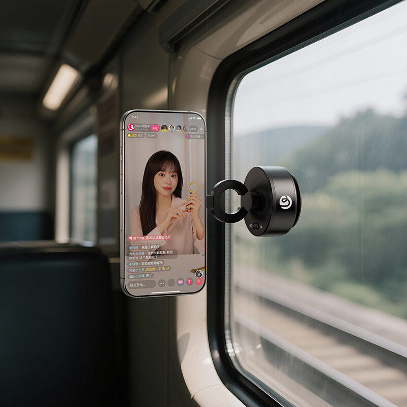 Ulanzi SK-22 Clip-On Electric Suction Cup MagMount ที่วางโทรศัพท์ แม่เหล็กดูดไฟฟ้า ขาตั้ง Magsafe พร้อม MagLock Hook_7 Ulanzi SK 22 Clip On Electric Suction Cup MagMount ที่วางโทรศัพท์ แม่เหล็กดูดไฟฟ้า ขาตั้ง Magsafe พร้อม MagLock Hook