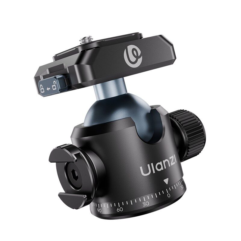 Ulanzi T100 Ball Head UKA Quick Release หัวบอล ขาตั้งกล้อง รองรับน้ำหนักสูงสุด 6kg ระบบปลดเร็ว