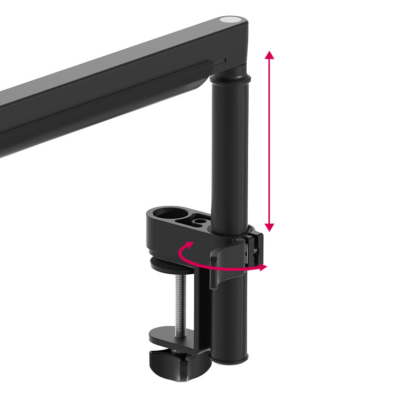 Ulanzi ZJ05 Adjustable Microphone Boom Arm แขนไมโครโฟน ขาจับไมค์หนีบโต๊ะ