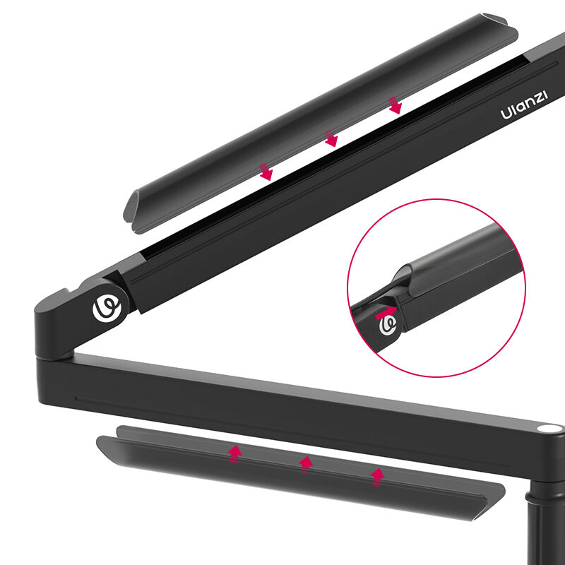 Ulanzi ZJ05 Adjustable Microphone Boom Arm แขนไมโครโฟน ขาจับไมค์หนีบโต๊ะ