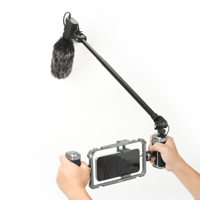 Ulanzi ZJ08 Mic Boom Pole Arm แขนไมโครโฟน แขน Boom ต่อไมค์ ยืดหดได้ ระดับมืออาชีพ