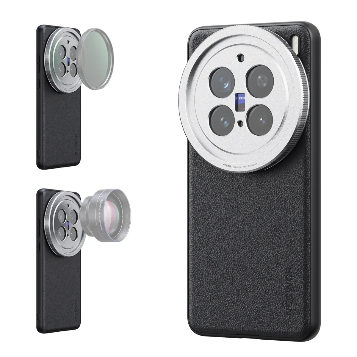 NEEWER PA114/PA115 Phone Case for VIVO X200 Ultra/Pro เคสกล้องมืออาชีพพร้อม Filter Adapter 67mm