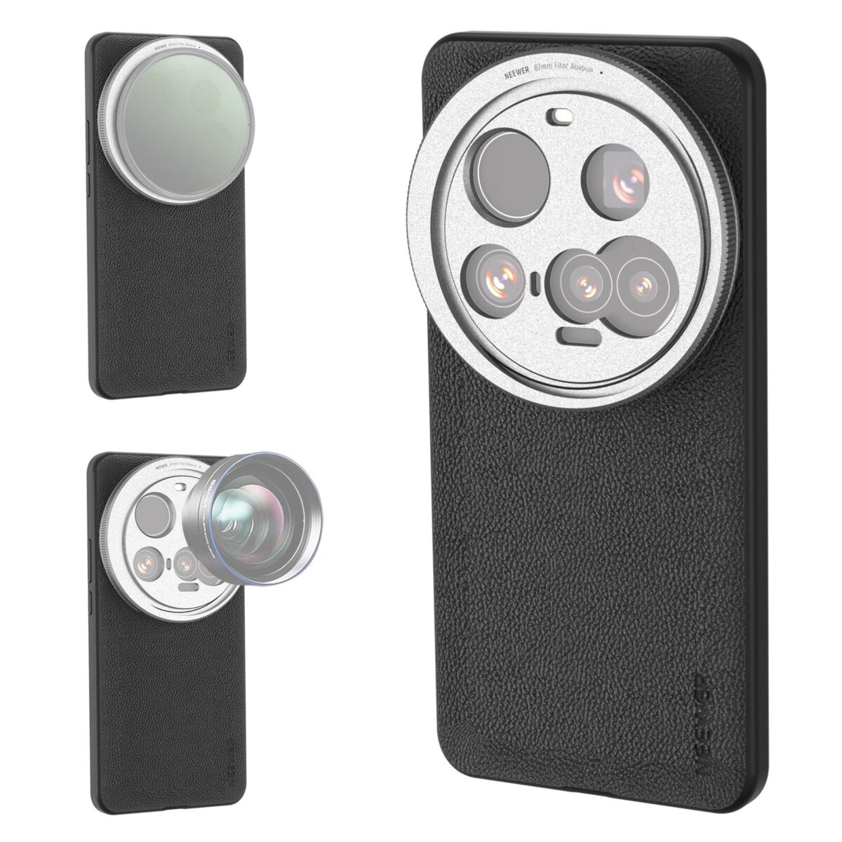 Neewer PA101 Phone Case for Xiaomi 15 Ultra เคสกล้องมืออาชีพพร้อมขาตั้งเลนส์และฟิลเตอร์