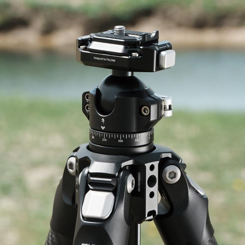 FALCAM TreeRoot C141K 301 Quick Lock Lite Tripod ขาตั้งกล้องคาร์บอนไฟเบอร์ รองรับน้ำหนักสูงสุด 40kg (2)